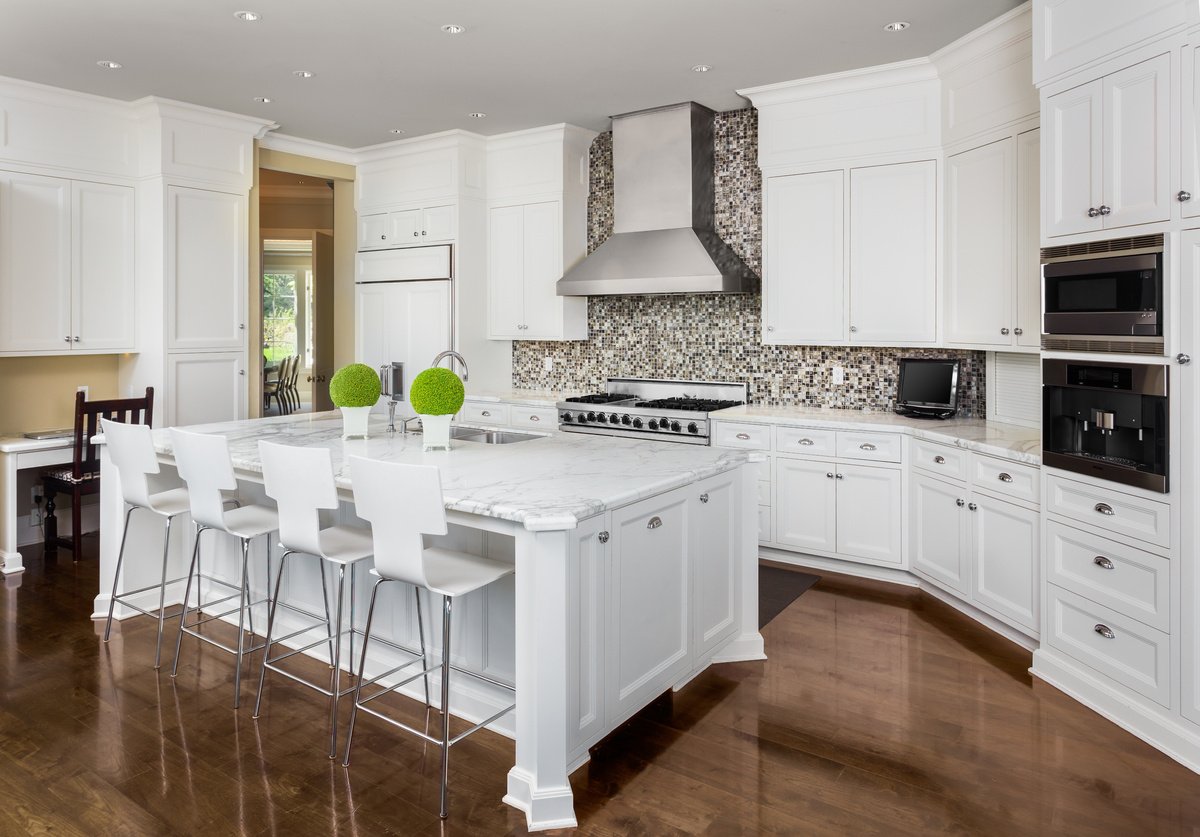 Kitchen in New Luxury Home